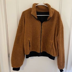 Fabletics Spencer Teddy Bomber Jacket